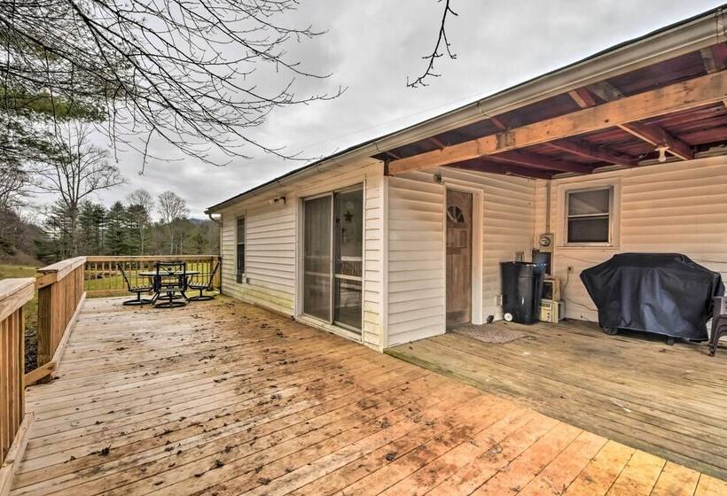 Smoky Mtn. Cabin W/deck & Grill   Mins To At!