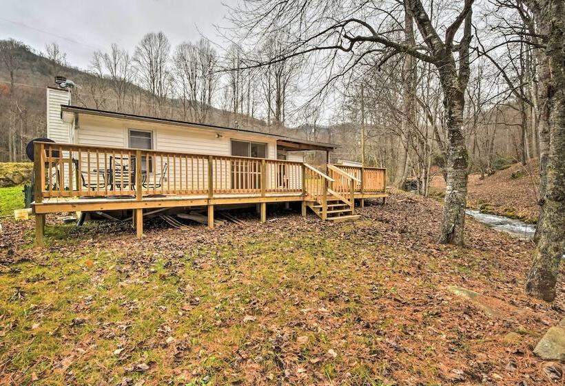 Smoky Mtn. Cabin W/deck & Grill   Mins To At!