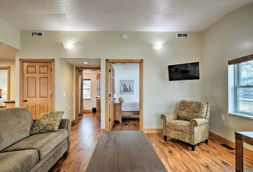 Waterfront Bay City Home W/ Dock & Boat Launch!