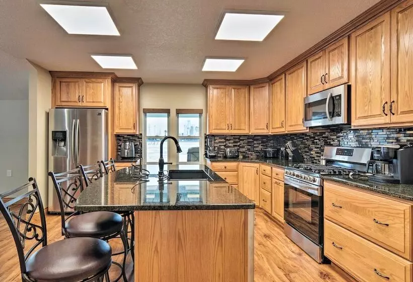 Waterfront Bay City Home W/ Dock & Boat Launch!