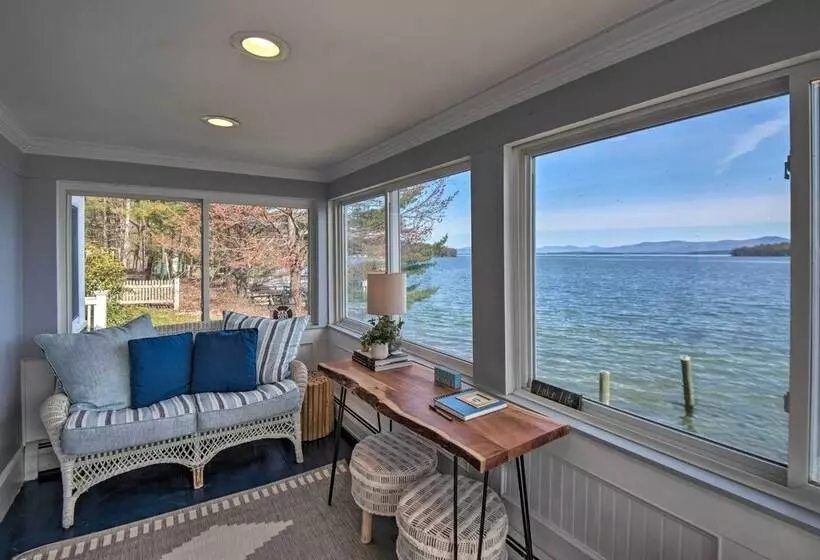 Winnipesaukee Lakefront Home With Dock & Views!
