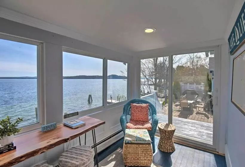 Winnipesaukee Lakefront Home With Dock & Views!