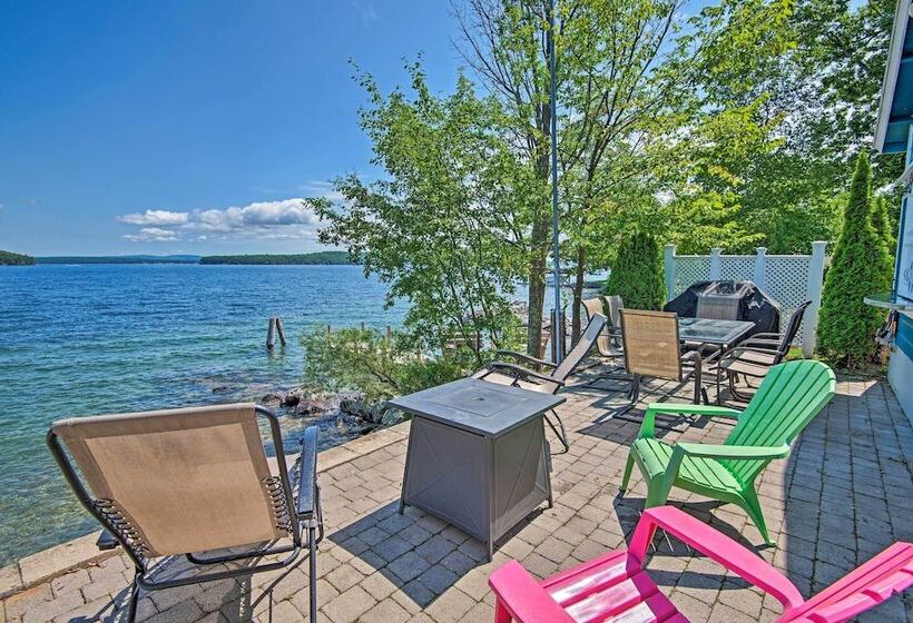 Winnipesaukee Lakefront Home With Dock & Views!