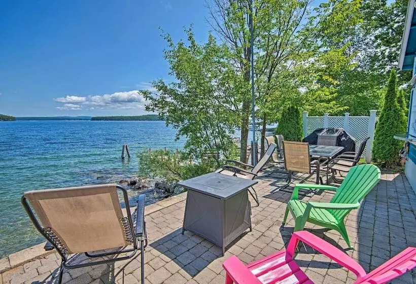 Winnipesaukee Lakefront Home With Dock & Views!