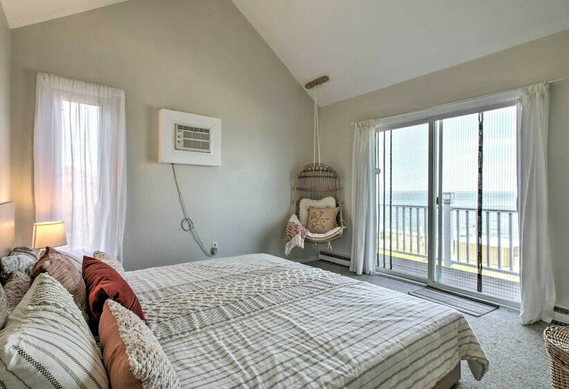 Brant Point Waterfront Bungalow W/ Deck & Views!