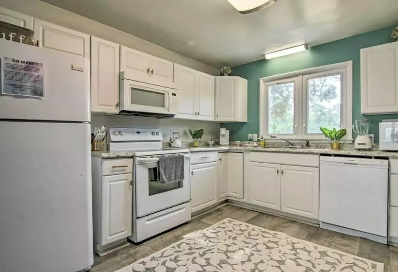 Brant Point Waterfront Bungalow W/ Deck & Views!