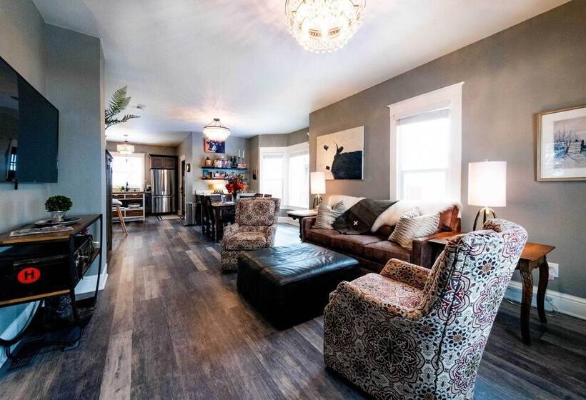 Contemporary Sheridan Home W/ Porch   Walk Dtwn