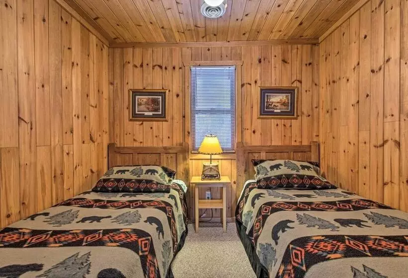 Lakefront Escape W/ Fishing Pier & Snowmobiling!