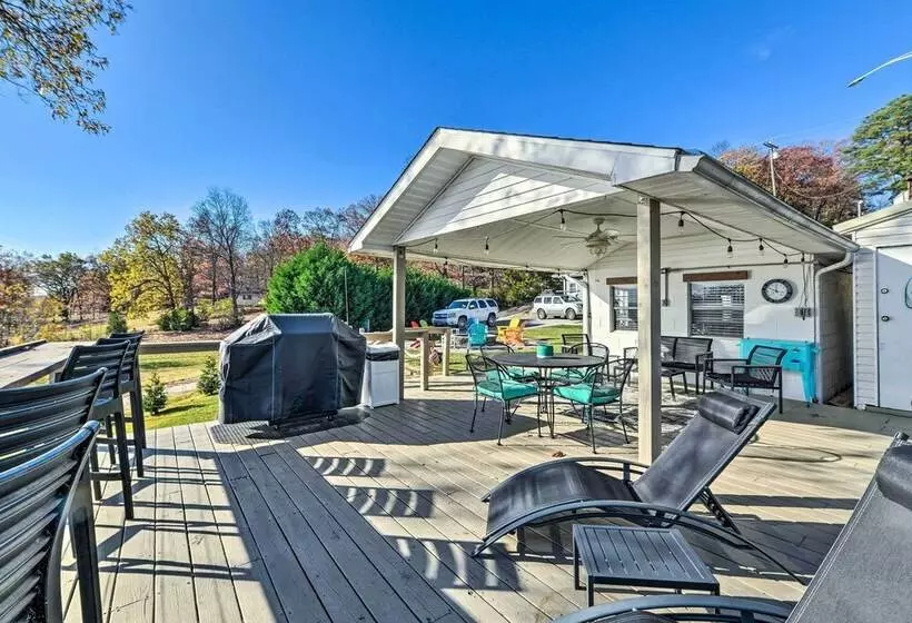 New Concord Lake House W/ Dock + Boat Slip!
