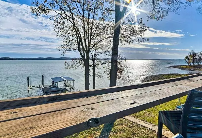 New Concord Lake House W/ Dock + Boat Slip!