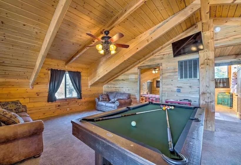 Pet Friendly Cloudcroft Cabin: Walk To Shop, Food