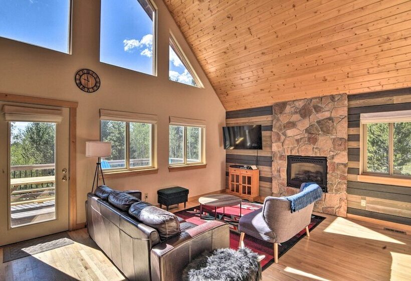 Refined Fairplay Family Retreat W/ Deck+grill