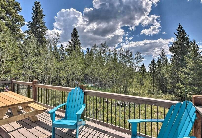 Refined Fairplay Family Retreat W/ Deck+grill