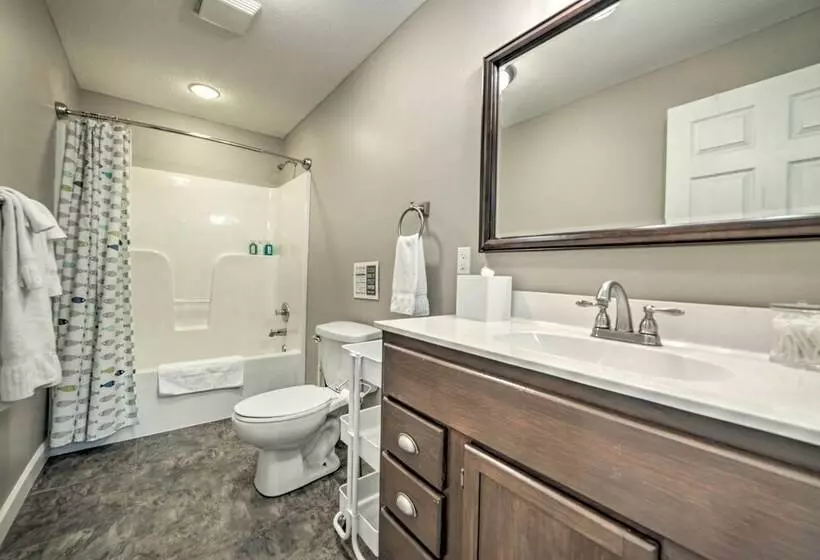 Lakefront  Rest Ashored  Home W/ Private Dock!