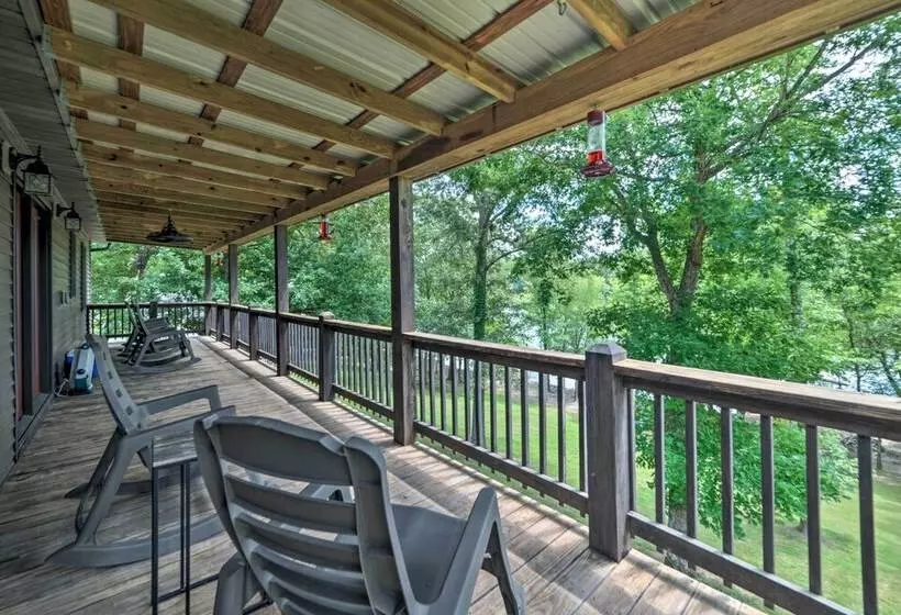 Lakefront  Rest Ashored  Home W/ Private Dock!