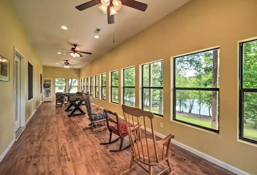 Lakefront  Rest Ashored  Home W/ Private Dock!