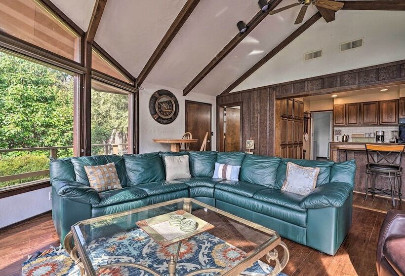 Serene Riverfront Escape W/ Hot Tub & Views!