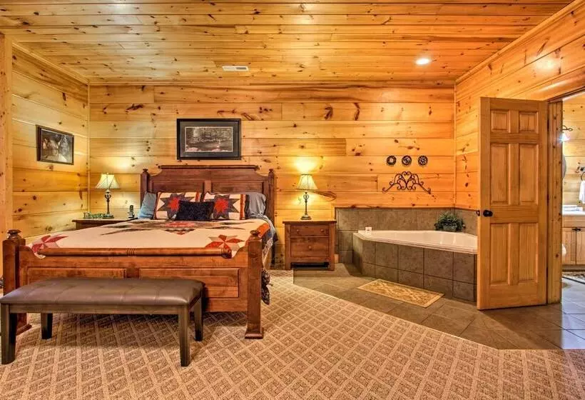 Smoky Mountain Cabin ~ 5 Mi To Pigeon Forge