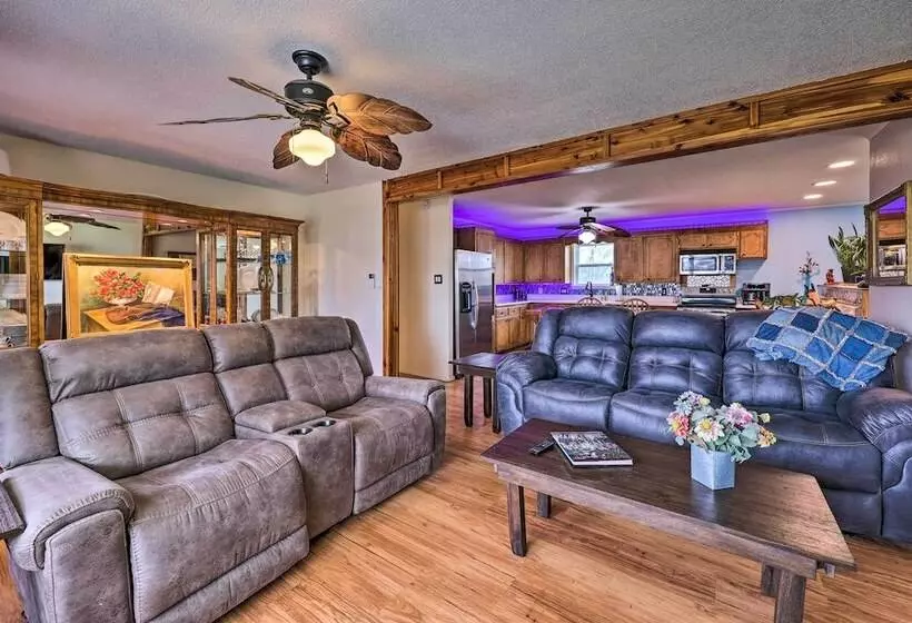 Waterfront Family Retreat W/ Fire Pit & Canoe