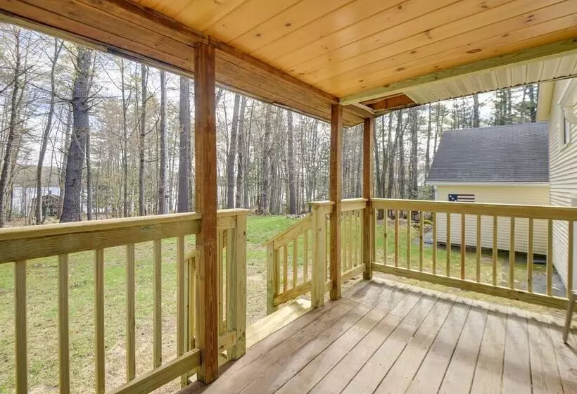 Family Friendly Bridgton Home, Steps To Lake!