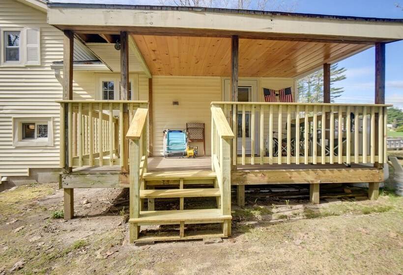 Family Friendly Bridgton Home, Steps To Lake!