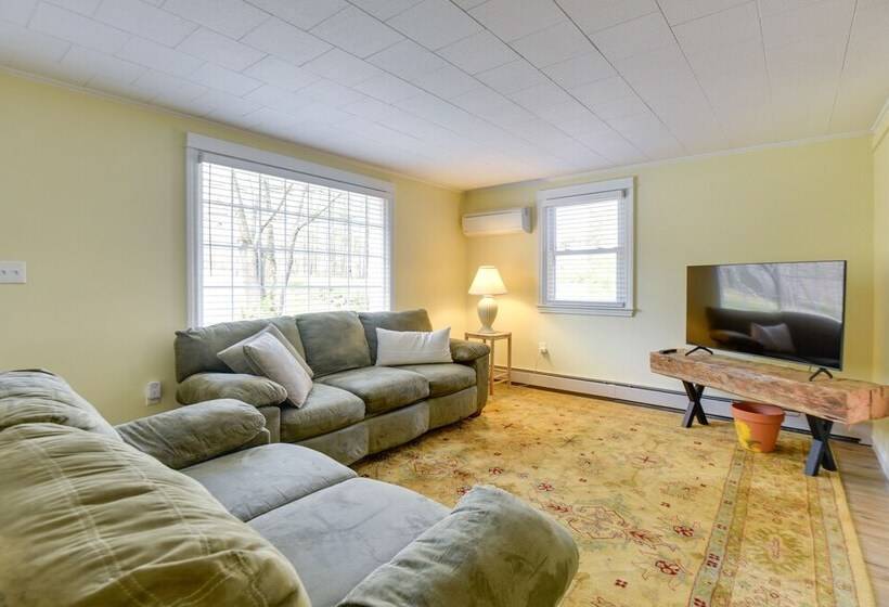 Family Friendly Bridgton Home, Steps To Lake!