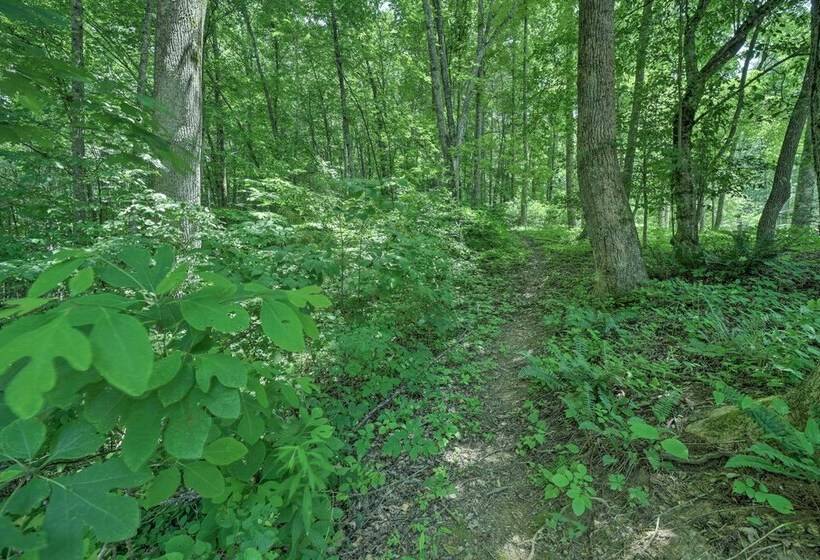 Bryson City Home W/ Private Fire Pit & Creek!