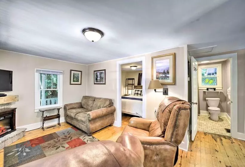 Bryson City Home W/ Private Fire Pit & Creek!