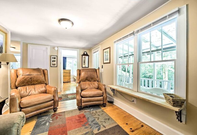 Bryson City Home W/ Private Fire Pit & Creek!