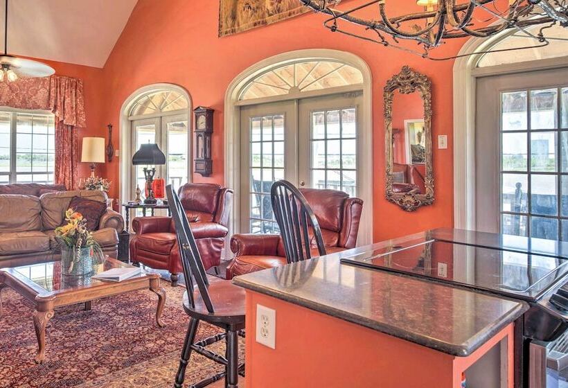 Exquisite Lake Charles Gem   Waterfront Views