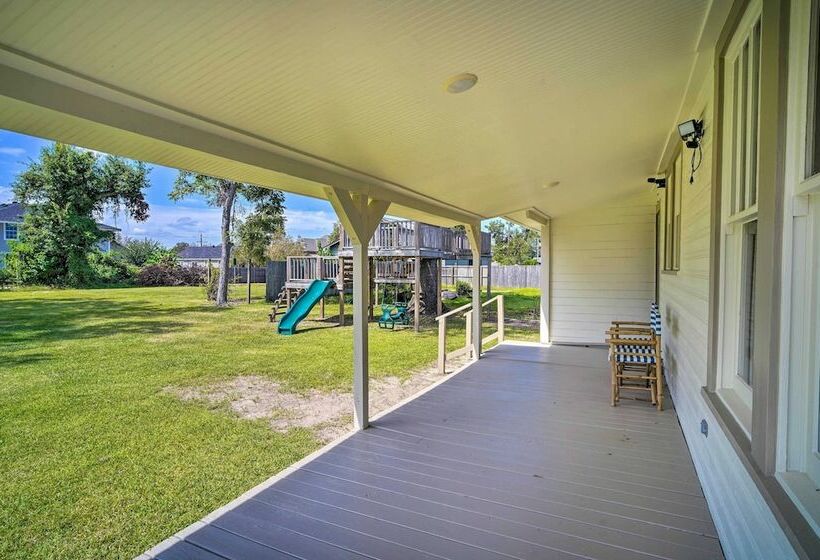 Family Friendly Lake Charles Home W/ Playset!