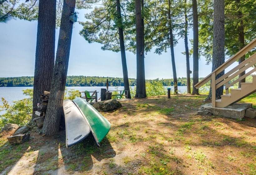 Lakefront Cabin W/ Panoramic Water View & Access