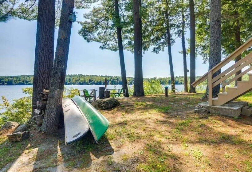 Lakefront Cabin W/ Panoramic Water View & Access