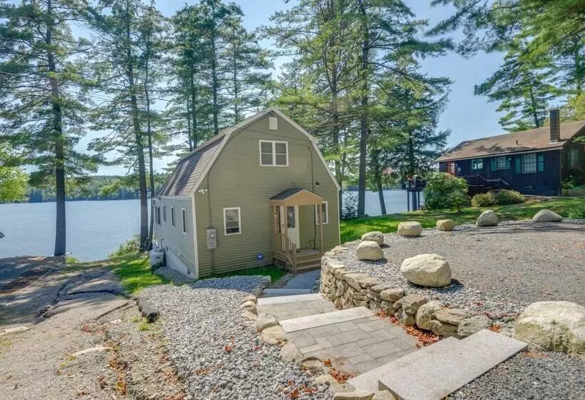 Lakefront Cabin W/ Panoramic Water View & Access