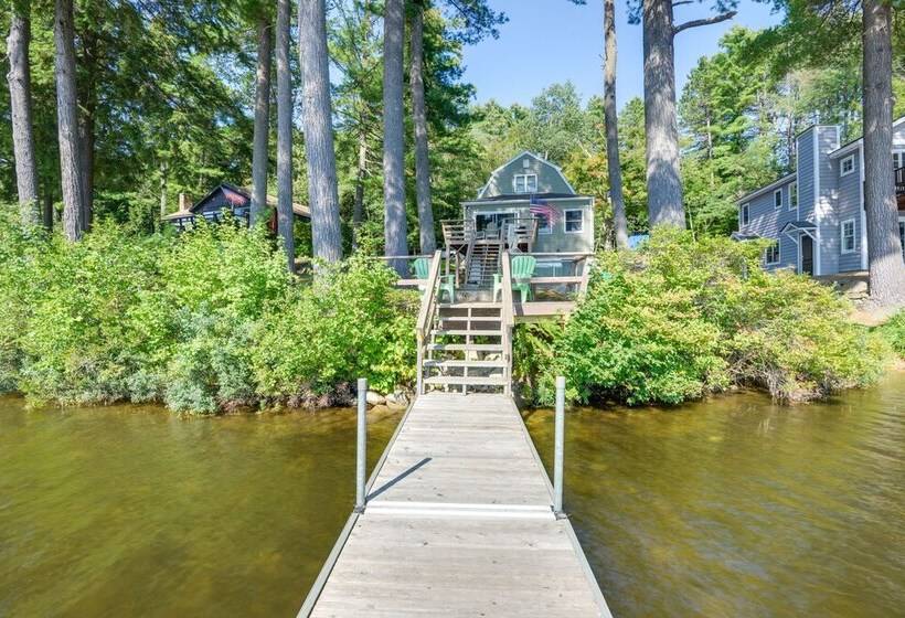Lakefront Cabin W/ Panoramic Water View & Access
