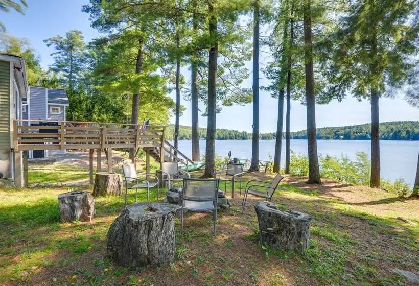 Lakefront Cabin W/ Panoramic Water View & Access