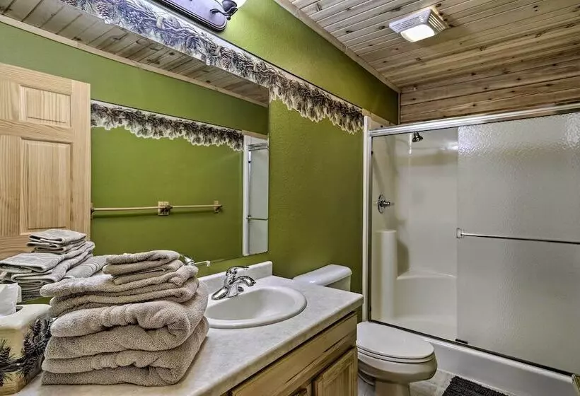 Lakefront Hazelhurst Cabin: Dock & Pool Table