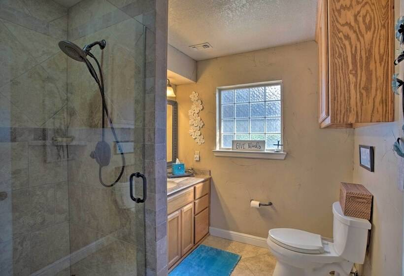 Lakefront Living: Private Dock, Deck, & Game Room!