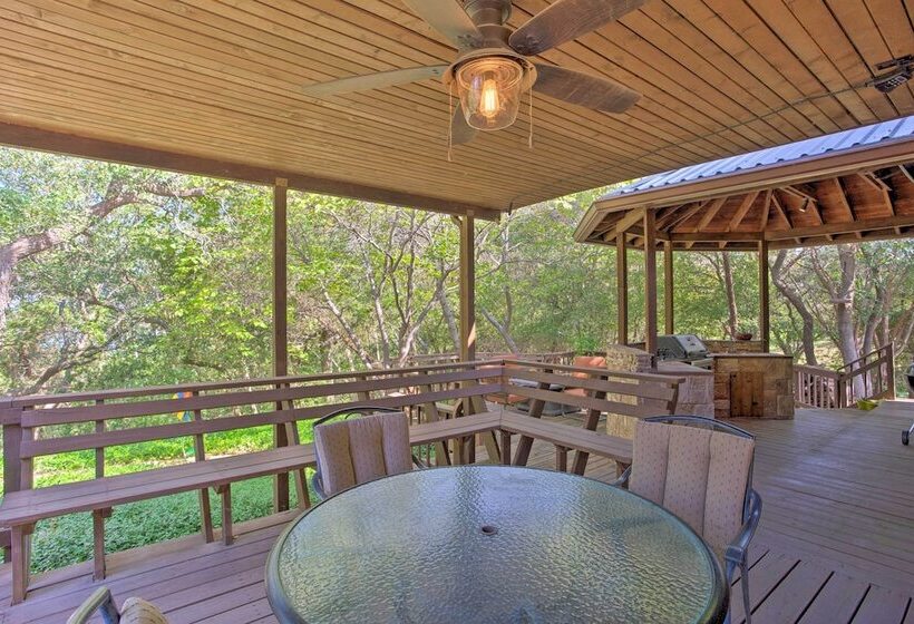 Lakefront Living: Private Dock, Deck, & Game Room!