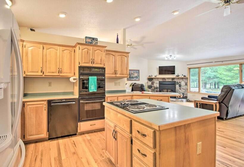 Lakefront Park Rapids Escape: Dock, Fire Pit!