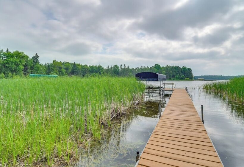 Lakefront Park Rapids Escape: Dock, Fire Pit!