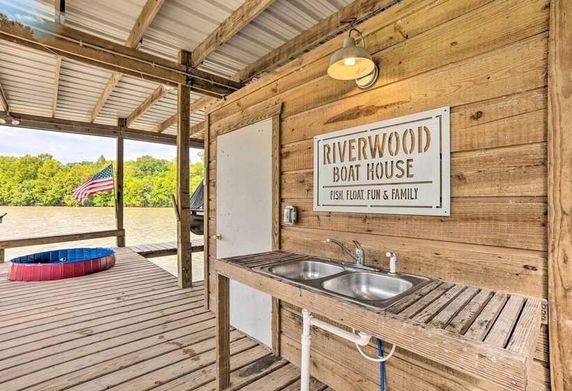 Riverfront Hunstville Home W/ Deck & Chiminea