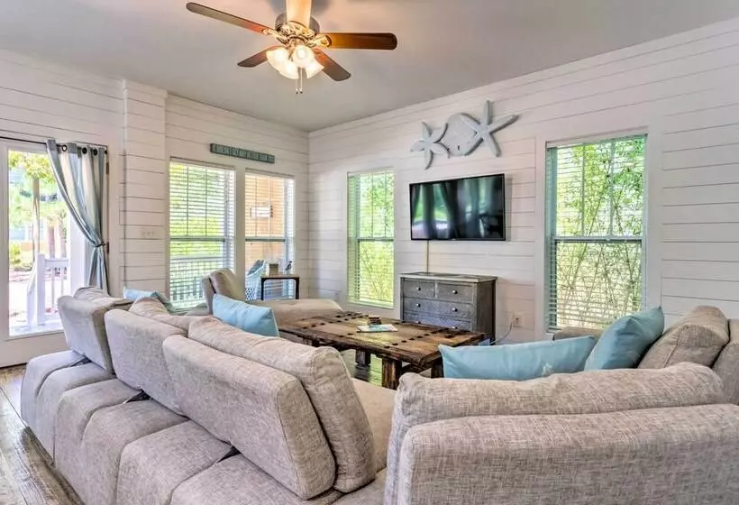 Sunny Santa Rosa Beach In 30a Neighborhood!