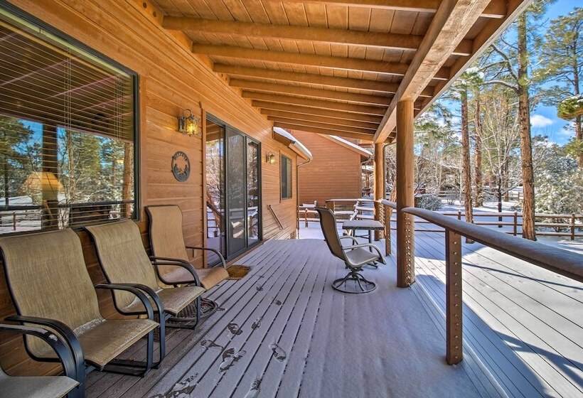 Wooded Show Low Home Near Fool Hollow Lake!