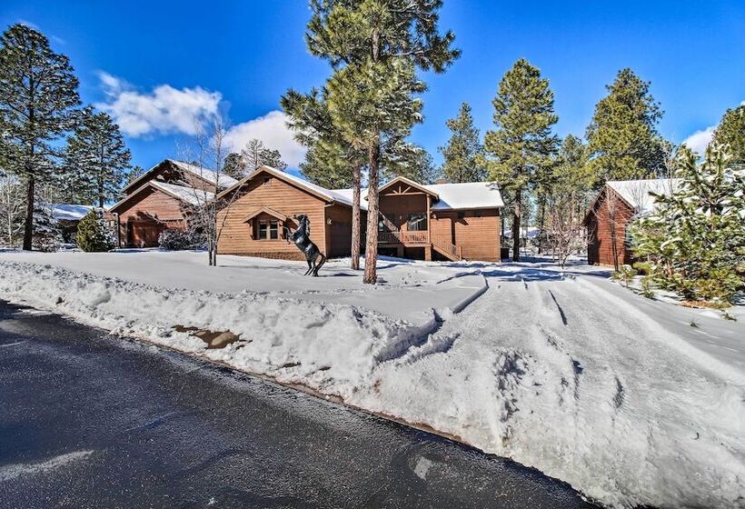 Wooded Show Low Home Near Fool Hollow Lake!