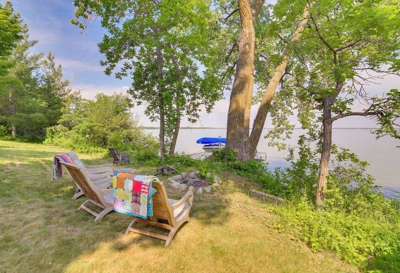 Charming Clitherall Cabin On West Battle Lake