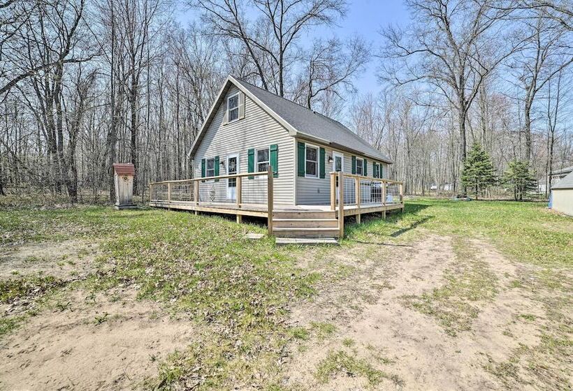 Family Cottage 3 Mi To Higgins Lake State Pk!