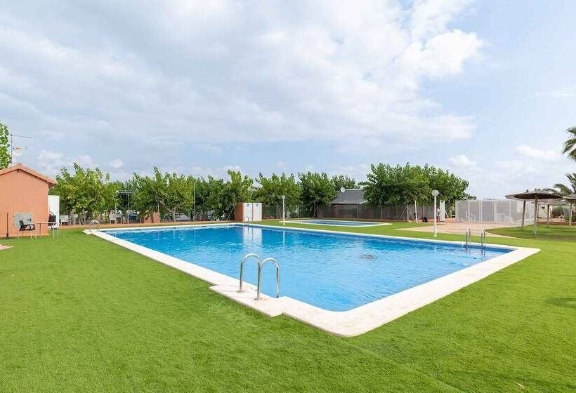 호텔 Camping Tres Estrellas Mediterráneo