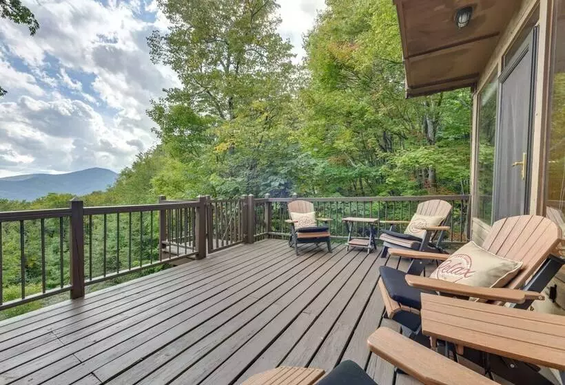 Luxe Blue Ridge Mountain Retreat W/ Sauna + Creek!