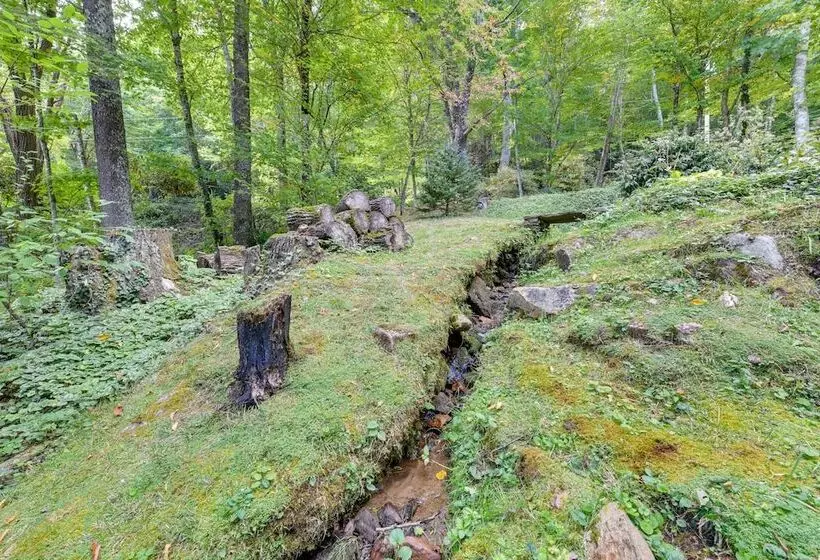 Luxe Blue Ridge Mountain Retreat W/ Sauna + Creek!